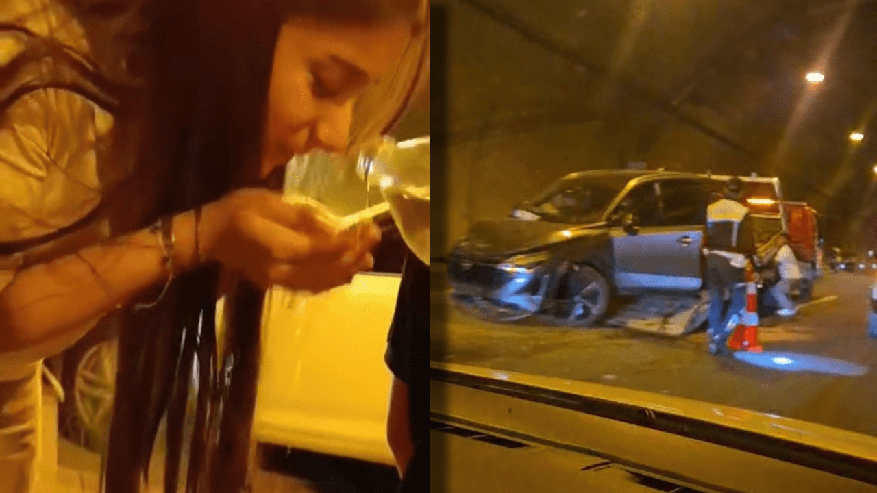 Osmaniye'de tünelde 6 araç kazaya karıştı