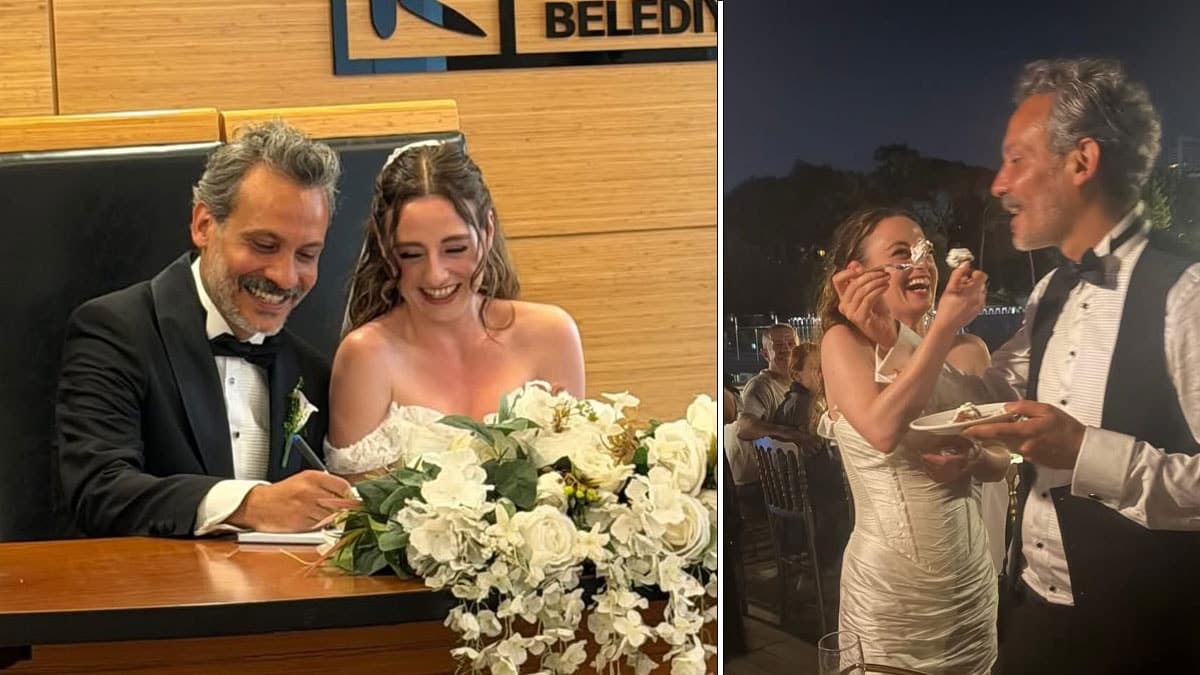 Nazlı Bulum ve Doruk Kaya beş yıllık ilişkilerini evlilikle taçlandırdı