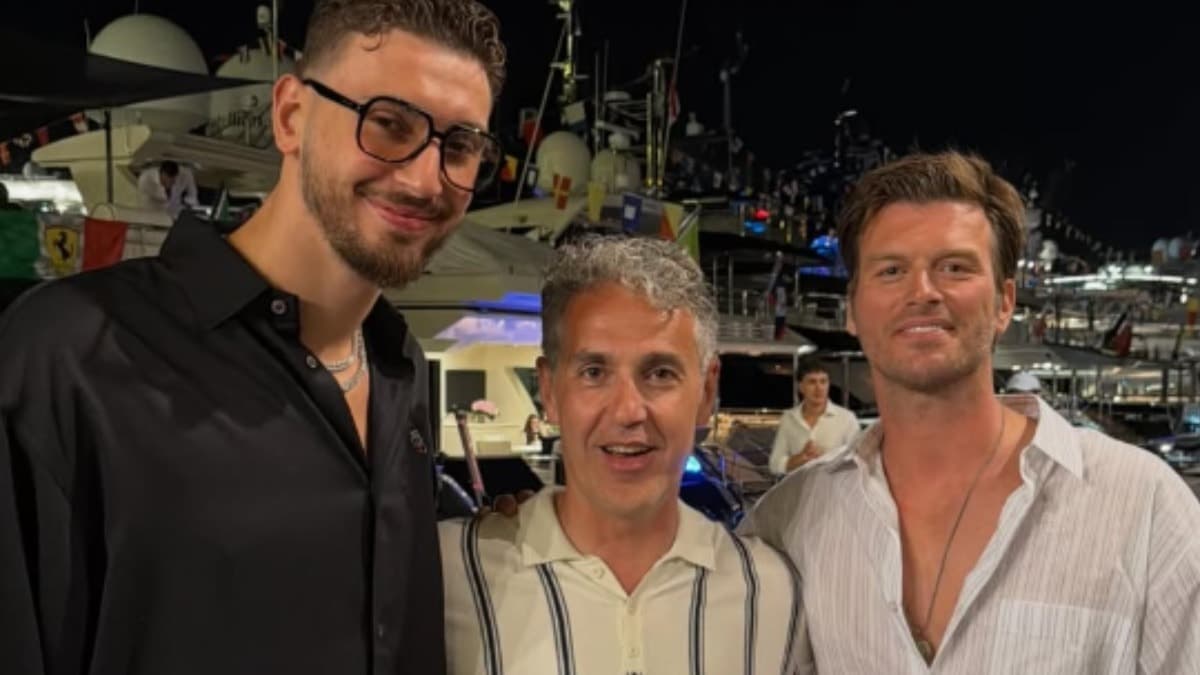 Alperen Şengün ve Kıvanç Tatlıtuğ Monaco'da buluştu