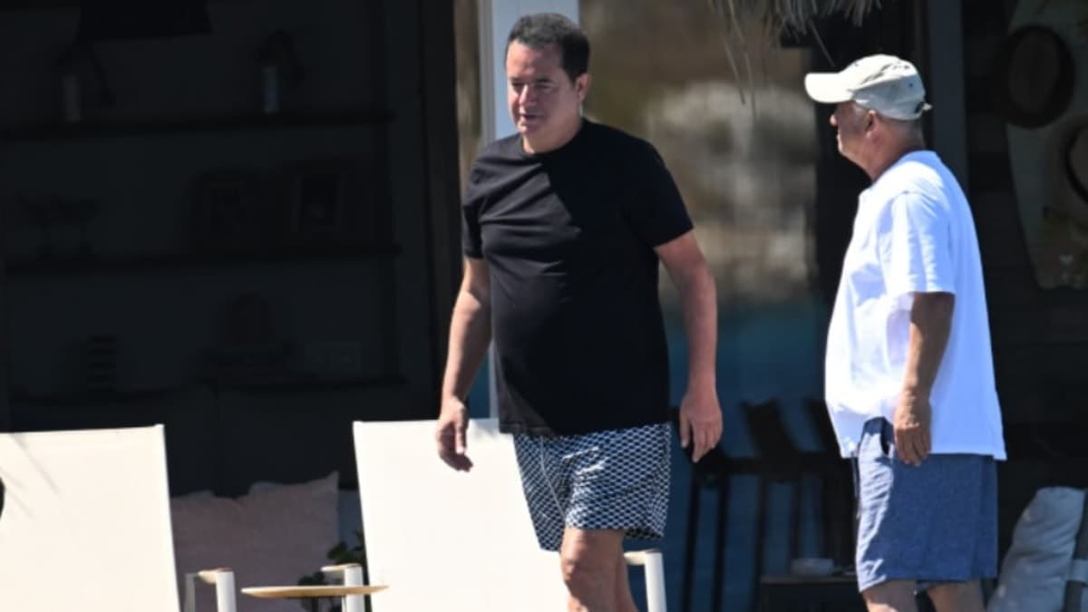 Acun Ilıcalı, Bodrum'da Fatih Terim'i ziyaret etti