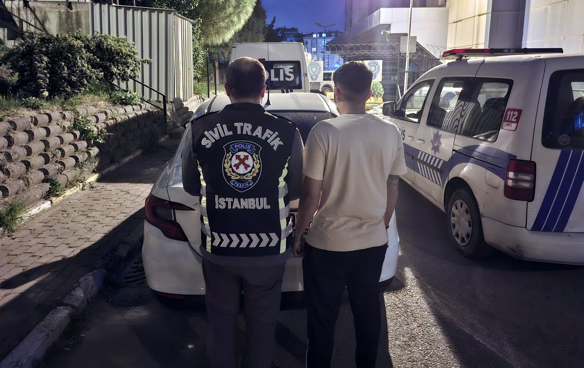 Makas atan sürücüye 96 bin lira ceza kesildi