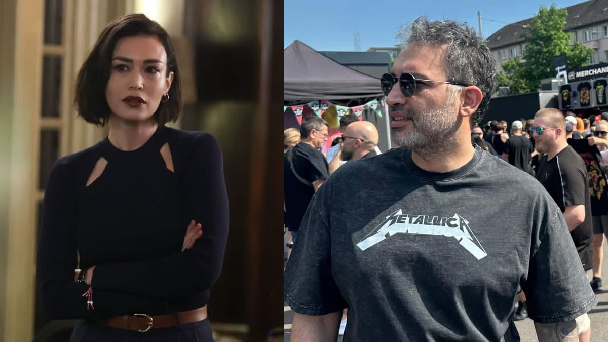 Barış Atay ve Ecem Özkaya Metallica konserine katıldı
