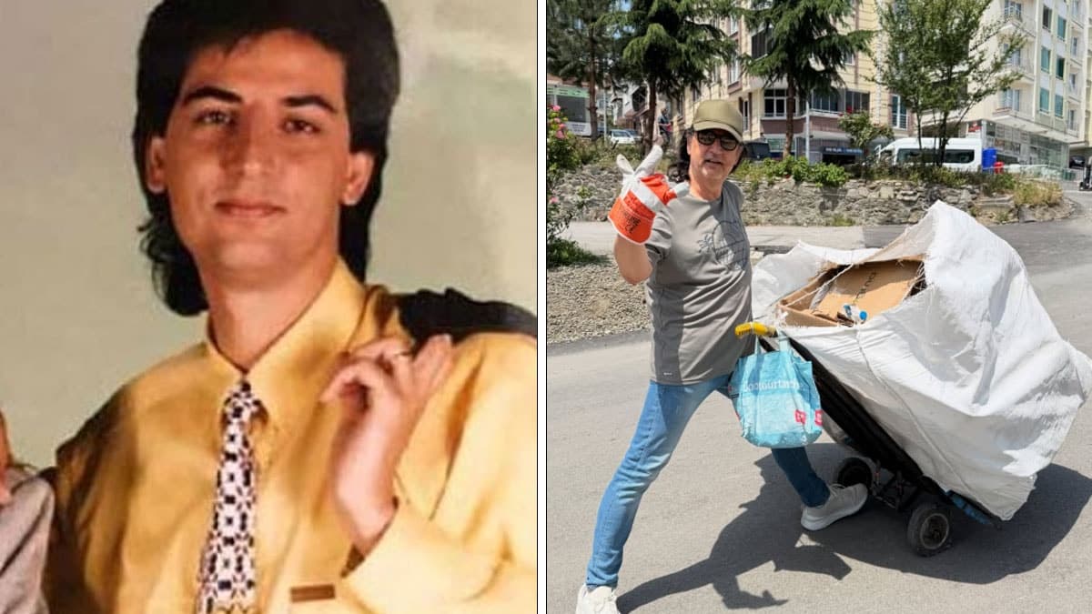 Çelik, kağıt atık topladı ve sosyal sorumluluk mesajı verdi