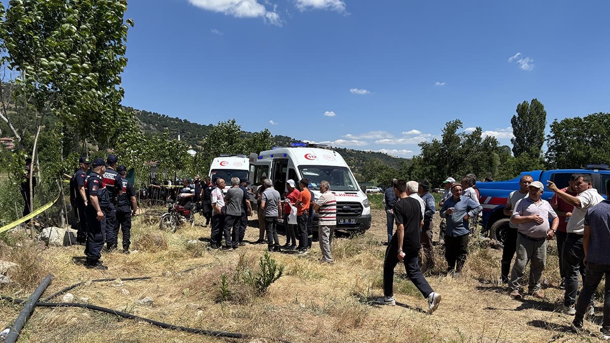 Kütahya'da sulama kanalına düşen çiftçi boğuldu