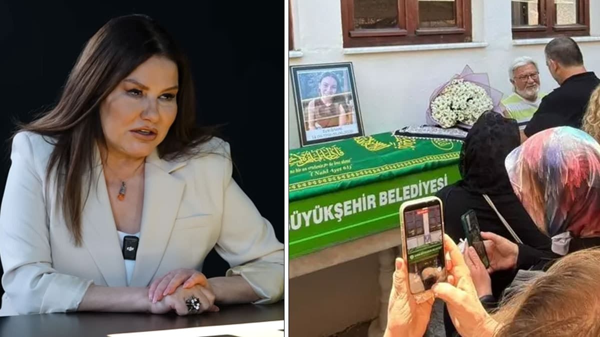 Ece İrtem'in cenazesinde dikkat çeken görüntüler Deniz Seki'yi üzdü