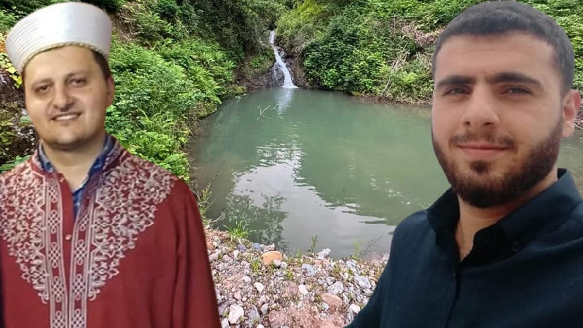 Artvin'de gölette boğulma tehlikesi geçiren iki imam