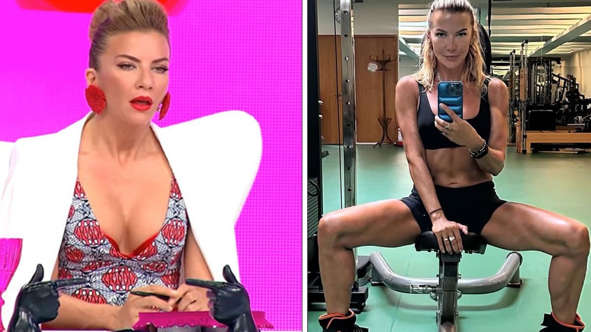 İvana Sert 46 yaşında fit görünümüyle dikkat çekti