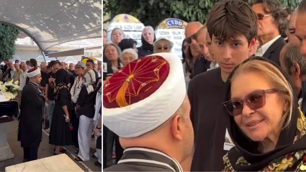 Zühal Yorgancıoğlu'nun cenazesinde gergin anlar yaşandı