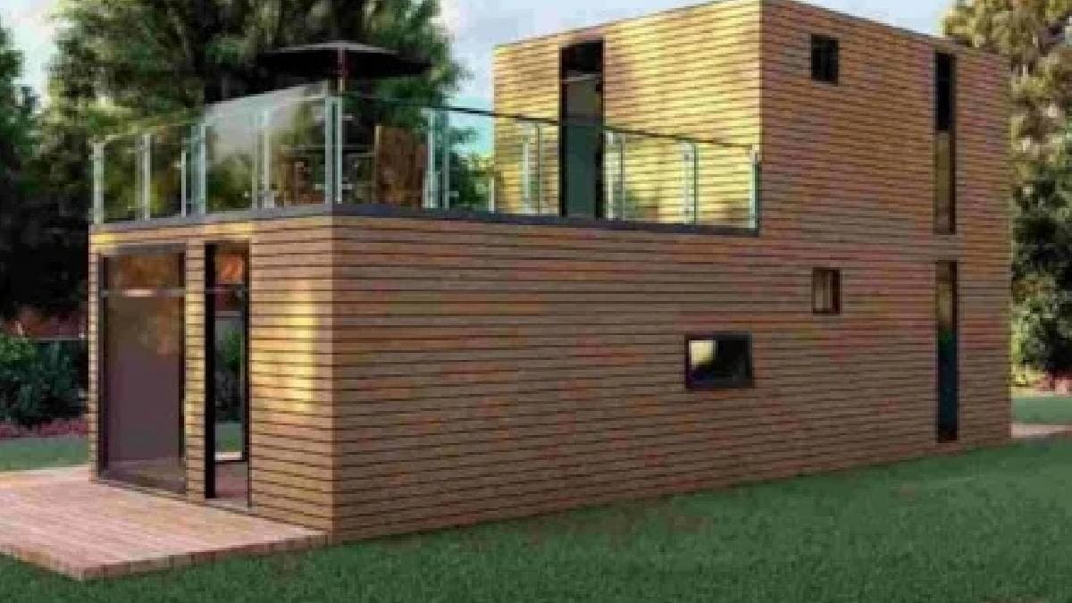 Taşınabilir prefabrik evler sadece 2 saatte kurulabiliyor