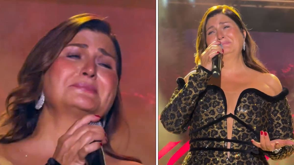Sibel Can İzmir konserinde duygusal anlar yaşadı
