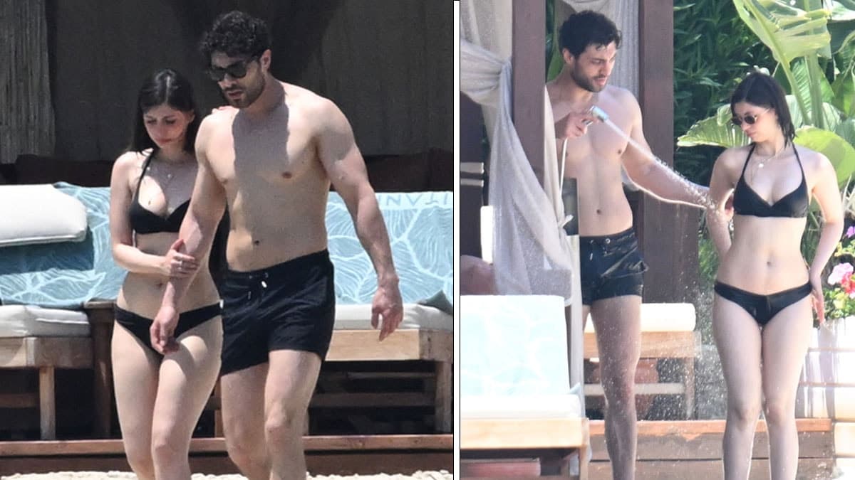 Ali Öner ve Zeynep Atılgan Bodrum'da tatil yaparken görüntülendi