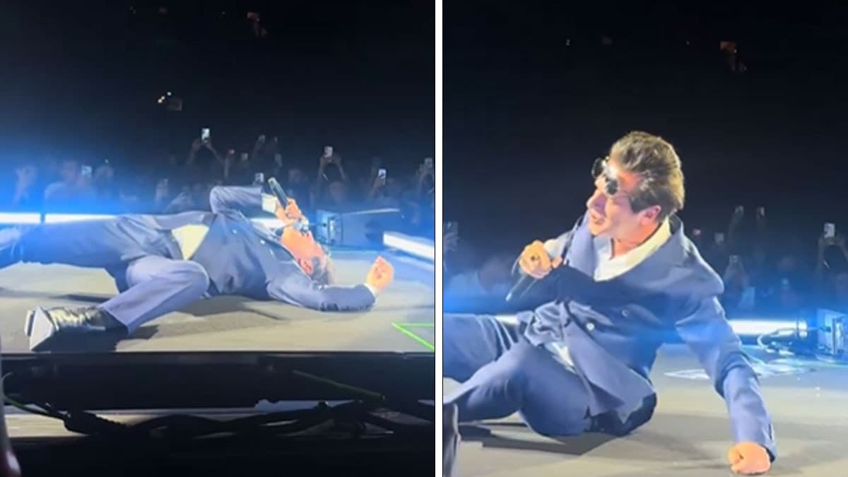 Teoman konserinde dikkat çeken anlar yaşandı