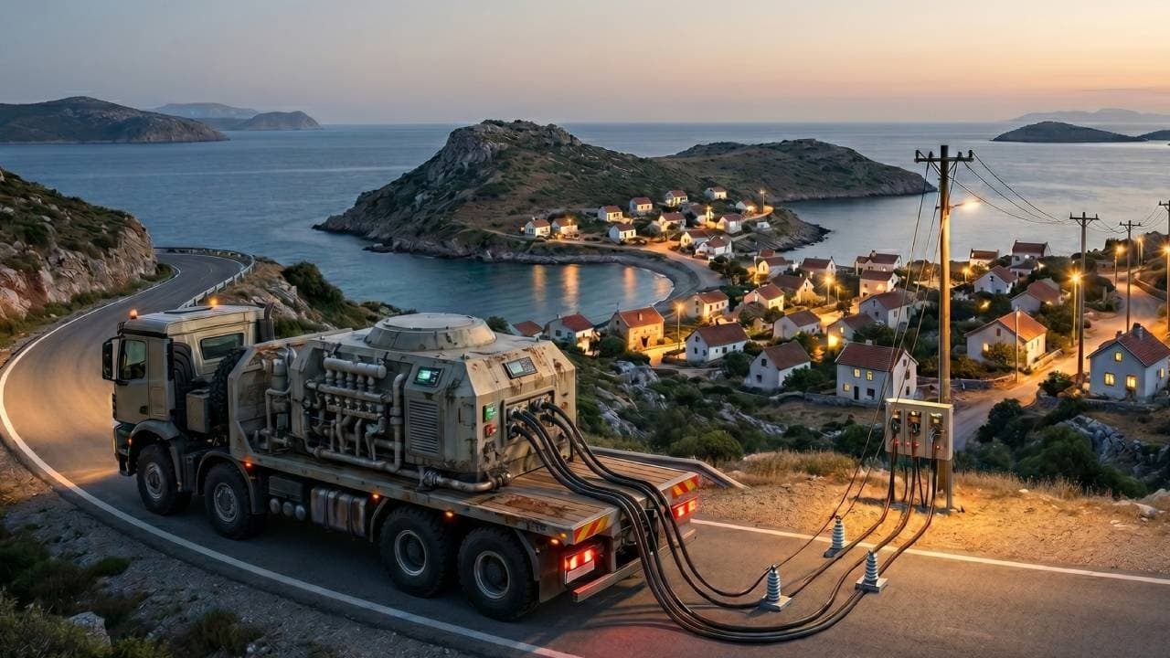 Kamyon arkasında taşınabilen nükleer reaktör geliştirildi.