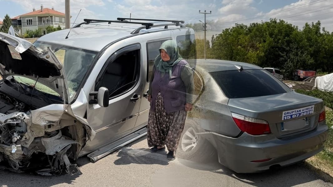 Aksaray'da otomobil ve hafif ticari araç çarpıştı, 6 yaralı
