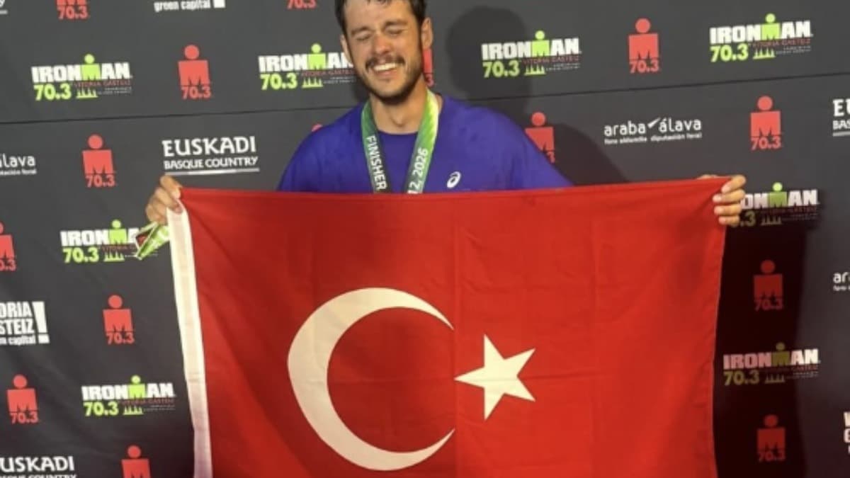 Orkun Işıtmak, Ironman parkurunu 13 saat 30 dakikada tamamladı