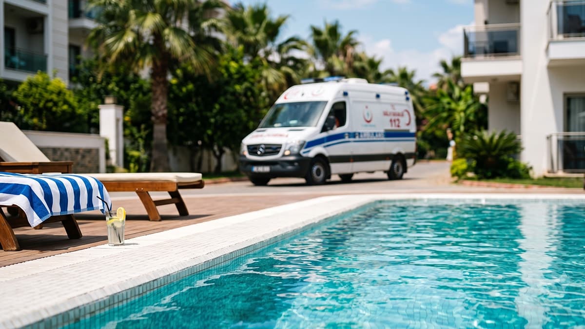 Alanya'daki otelde 8 yaşındaki çocuk havuzda boğuldu, iki kişi gözaltında