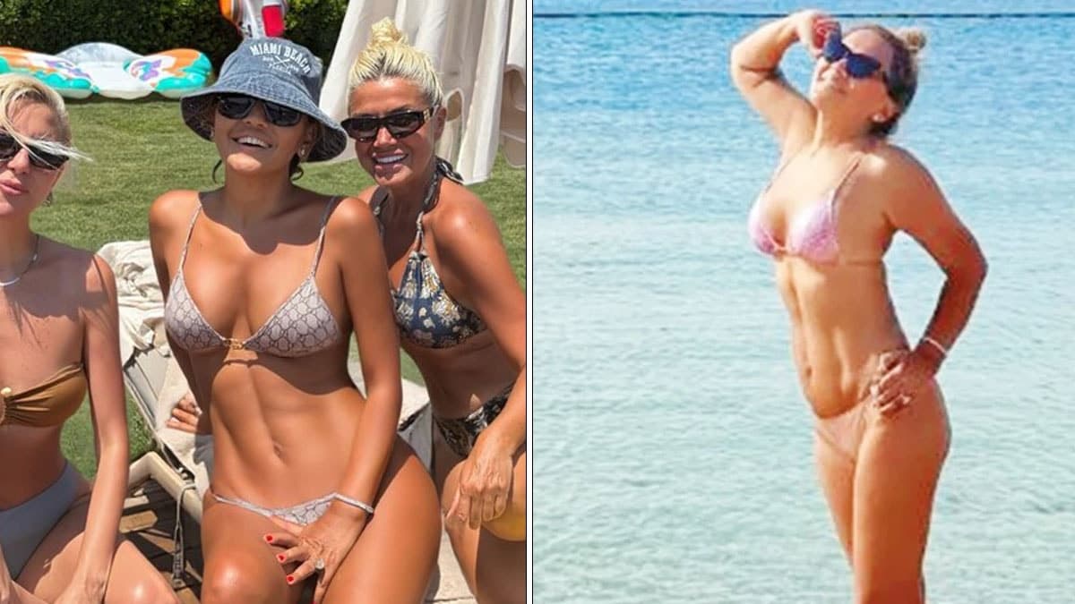 Demet Akalın'ın fit görünümü tatil sırasında dikkat çekti