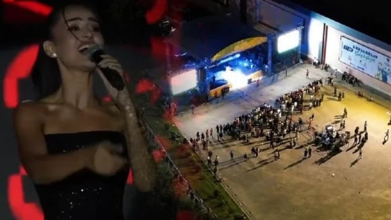 Elif Buse Doğan Malatya konserinde kalabalık eksikliği yaşadı