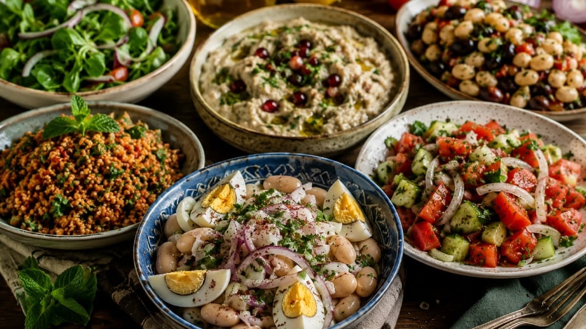 Türkiye'nin 6 salatası dünyanın en iyi salataları listesine girdi