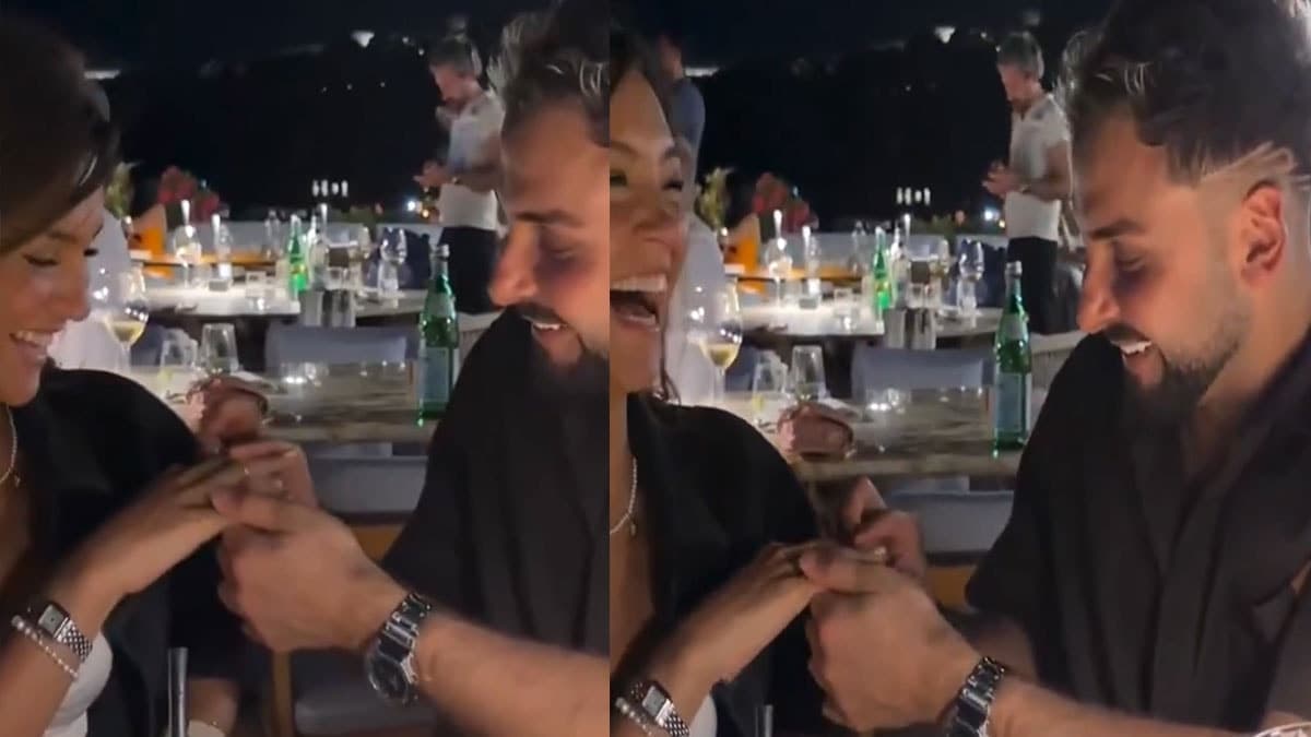 Sefo, sevgilisi Çağla Boz'a evlilik teklifi etti