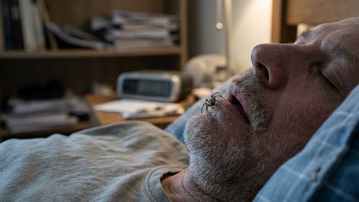 Yılda 8 örümcek yutma iddiasının gerçeği belirlendi