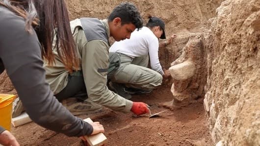 Şapinuva Antik Kenti'nde L şeklinde odalar bulundu