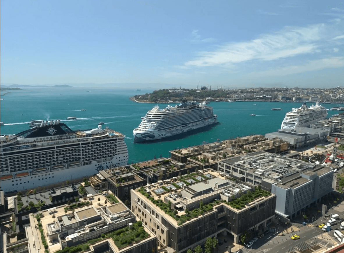 İstanbul kruvaziyer turizminde 1 milyon yolcu hedefi