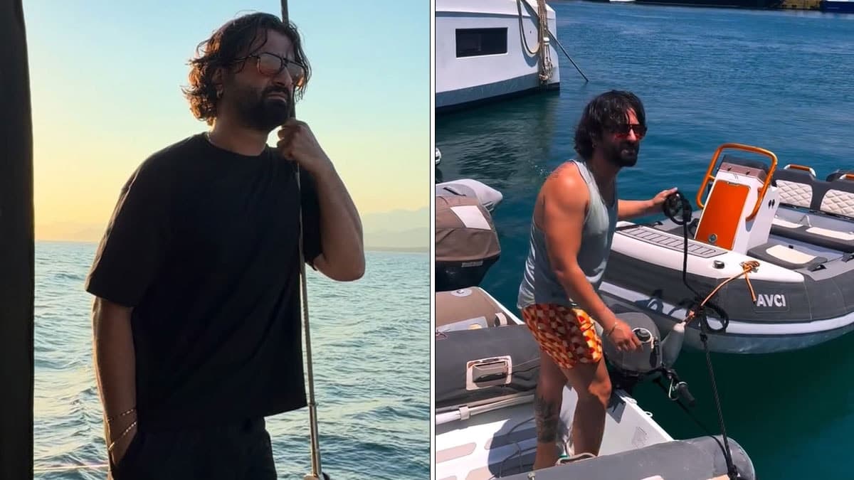 Koray Avcı, konser yorgunluğunu denizde atıyor ve teknede yaşıyor