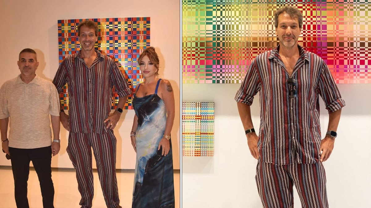 Missoni'nin kurucusunun torunu Bodrum'da sergiye katıldı