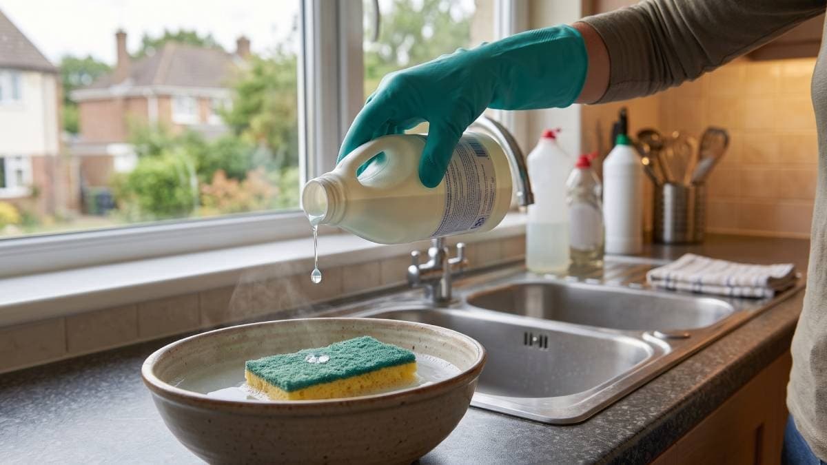 Mutfak süngerinin çamaşır suyuyla temizlenmesi sağlık riski oluşturuyor
