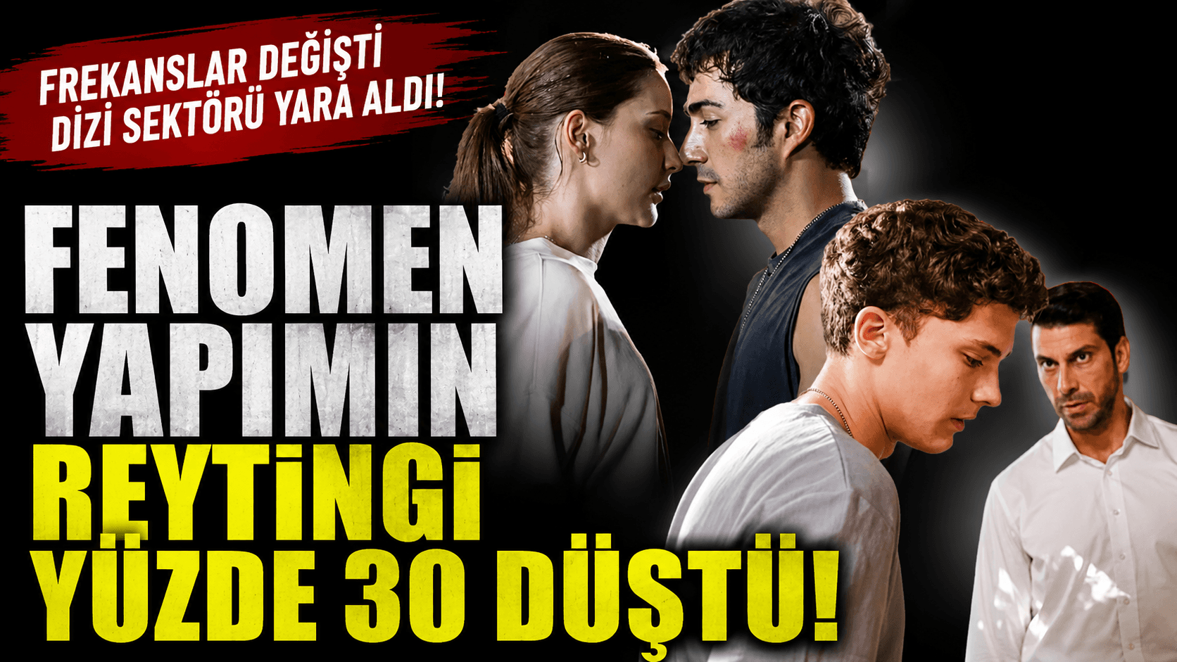 Frekans değişikliği sonrası dizi reytingleri yüzde 30 düştü