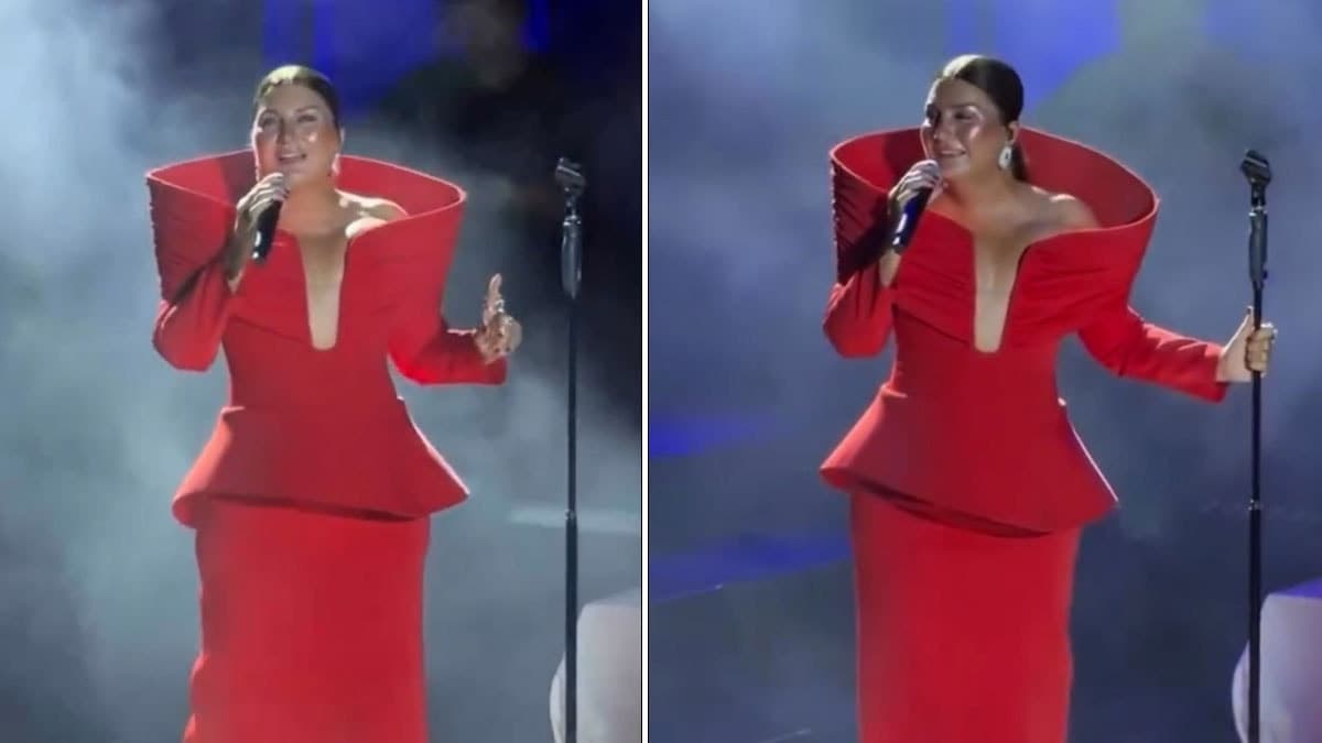 Sibel Can'ın konserindeki kıyafeti sosyal medyada tartışma yarattı