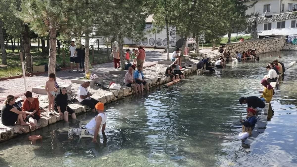 Alman turistler Türkiye'nin Sivas ilçesine yoğun ilgi gösteriyor