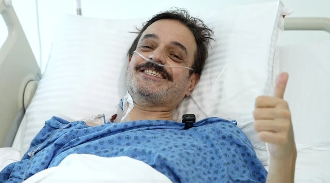 Karaciğer nakli sonrası Ufuk Özkan setlere döndü, ilk görüntüsü paylaşıldı