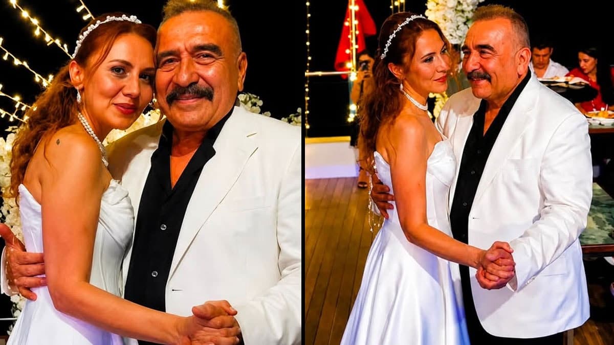 Ümit Besen'in kızı Ezgi Besen'in nikahı duygusal anlara sahne oldu