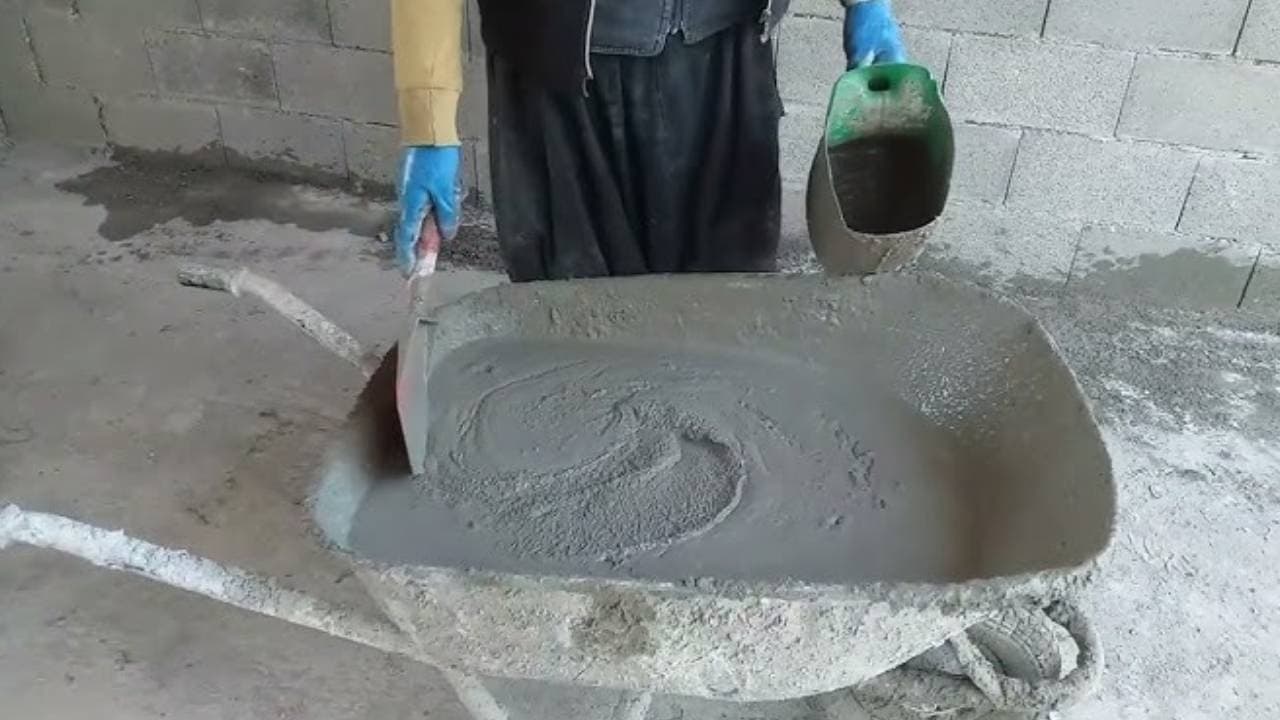 İnşaatlarda çimentoyu güçlendiren ustaların yöntemi