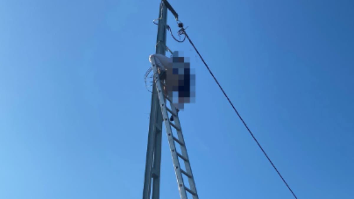 Sakarya'da elektrik direğinde tamir yapan adam hayatını kaybetti