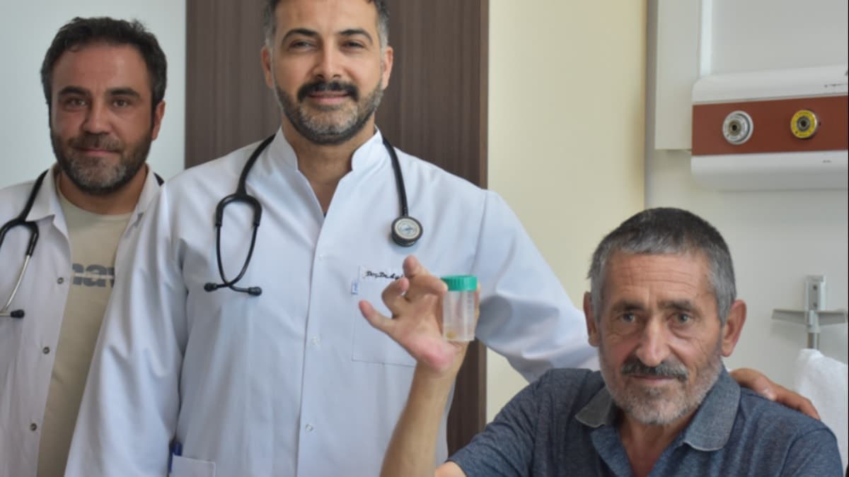 Şifa için yutulan madde, hastayı zor durumda bıraktı