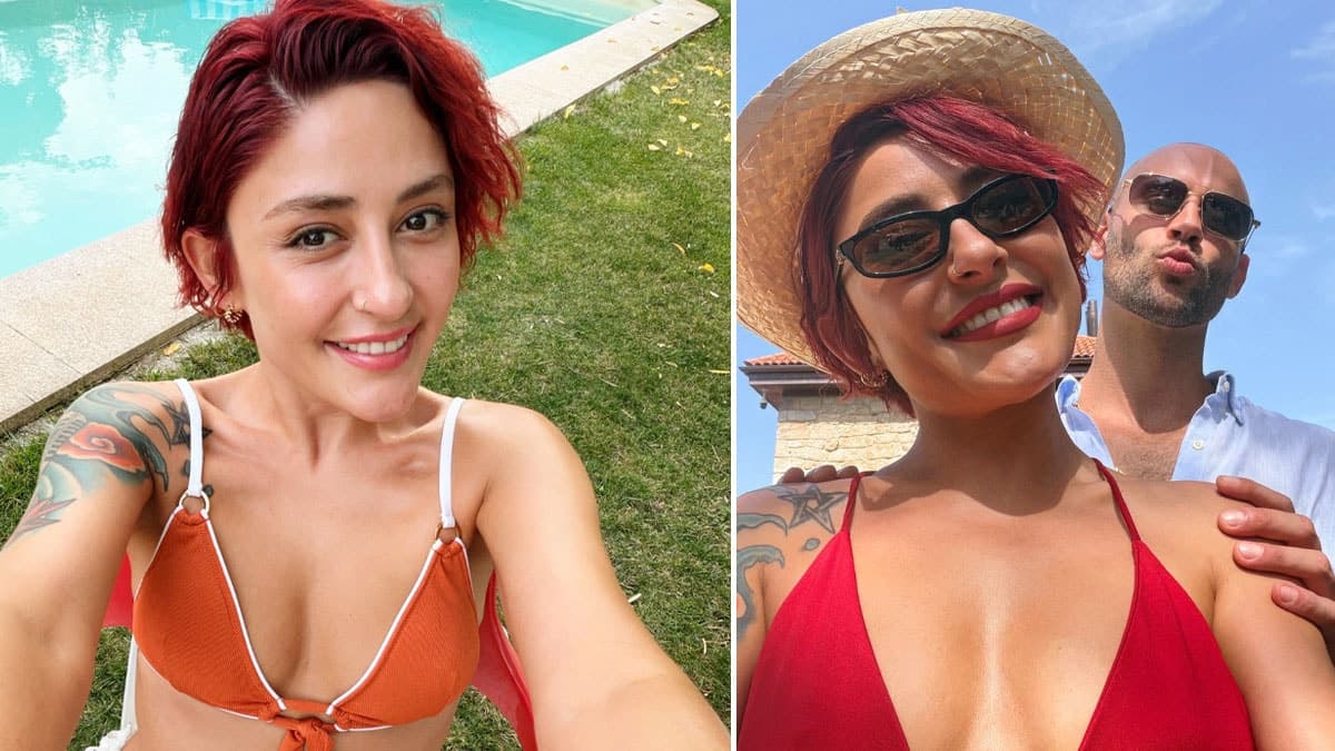 Melek Mosso, İspanyol sevgilisiyle İspanya'ya gitti