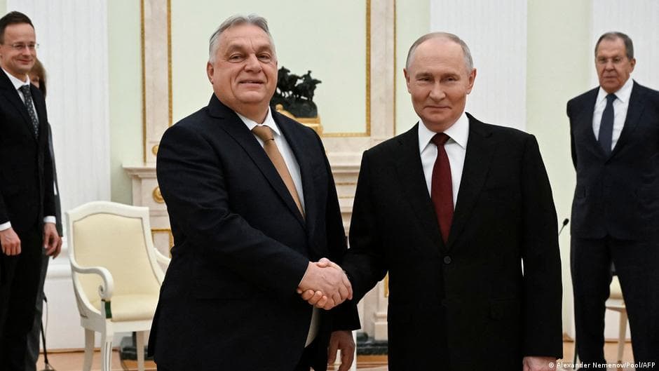 Russia working to 'tip scale' for Orban in Hungary election