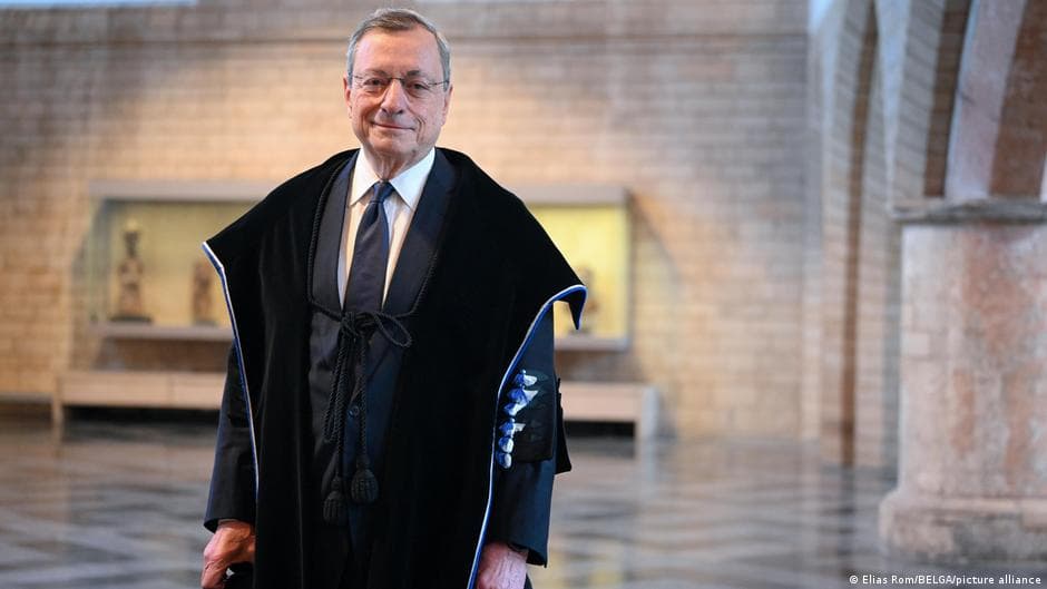 Mario Draghi Receives Charlemagne Prize for Contributions to European Unity