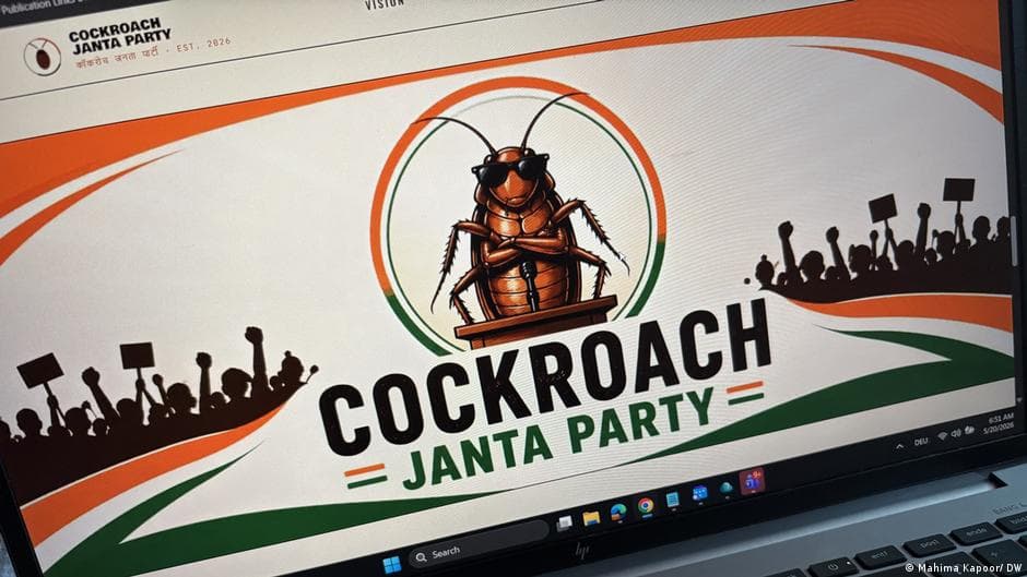 Cockroach Janata Party Surpasses Modi's BJP on Instagram Among Young Indians