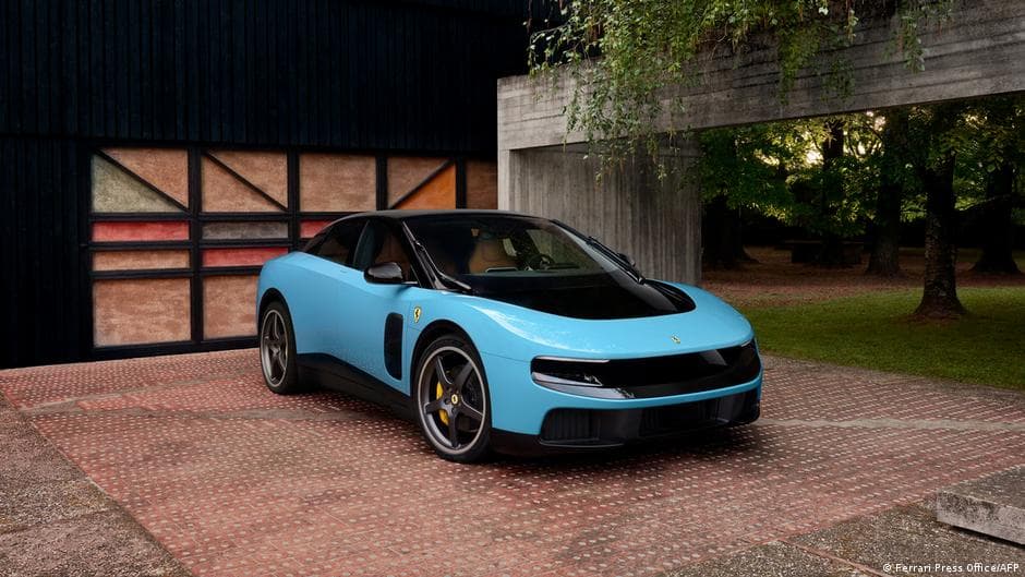 Ferrari Introduces Its First All-Electric Vehicle, the Four-Door Luce