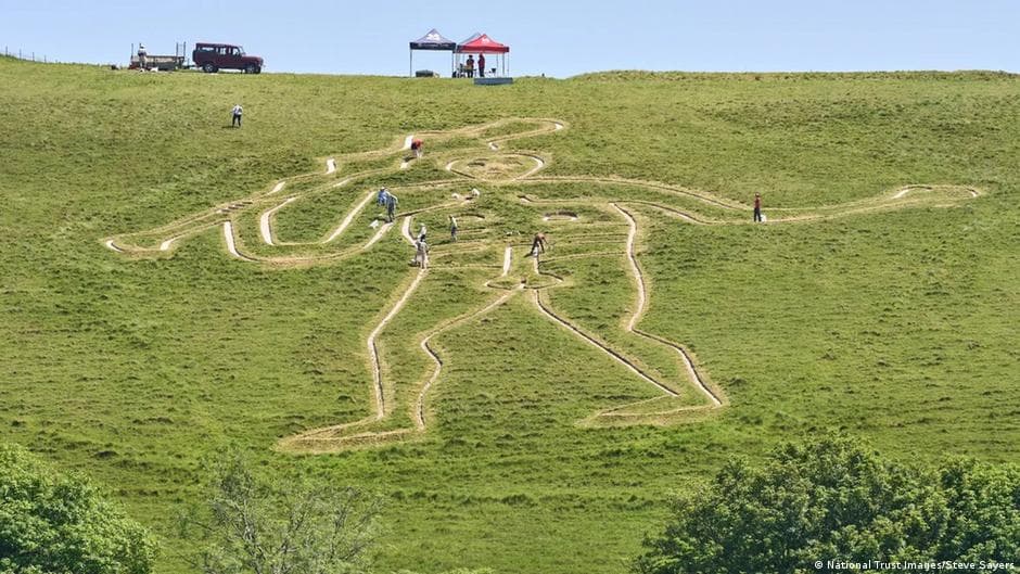 National Trust to Restore Iconic Cerne Abbas Giant in Dorset