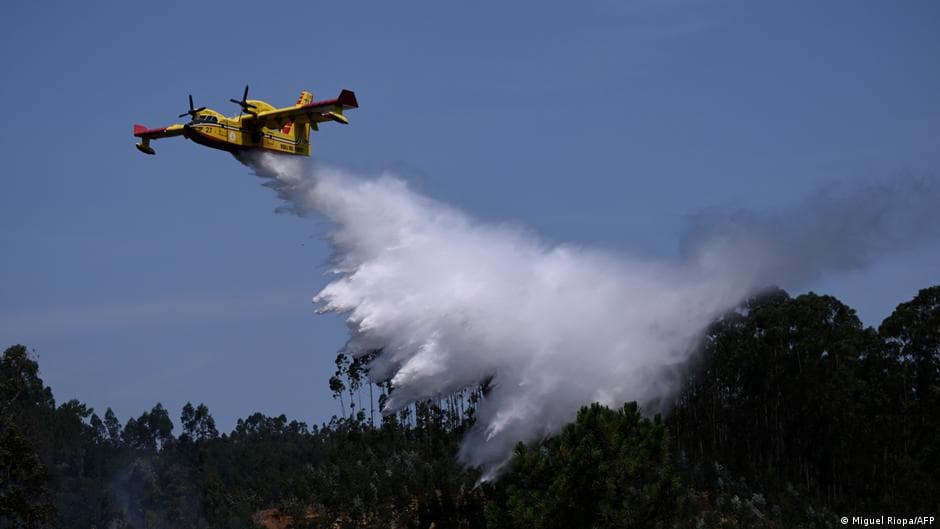 Wildfires Spread Across Southern Europe, Impacting Portugal, Greece, France, and Spain