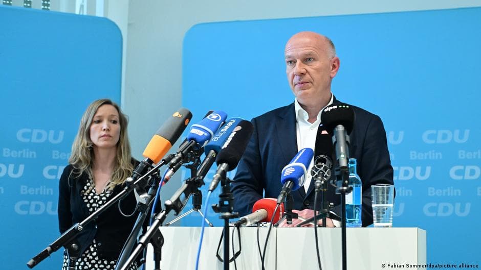 Berlin Mayor Kai Wegner Announces He Will Not Seek Reelection