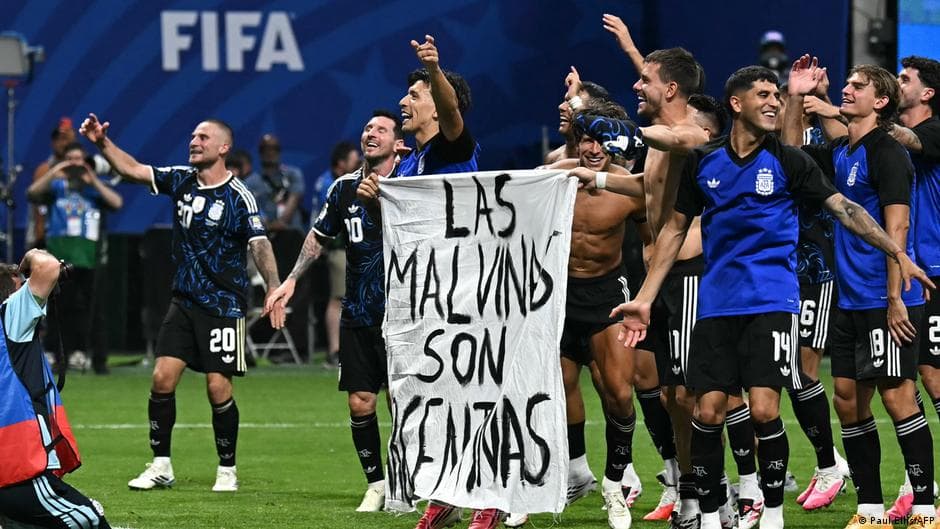 UK Requests FIFA to Investigate Argentina's Political Banner at World Cup