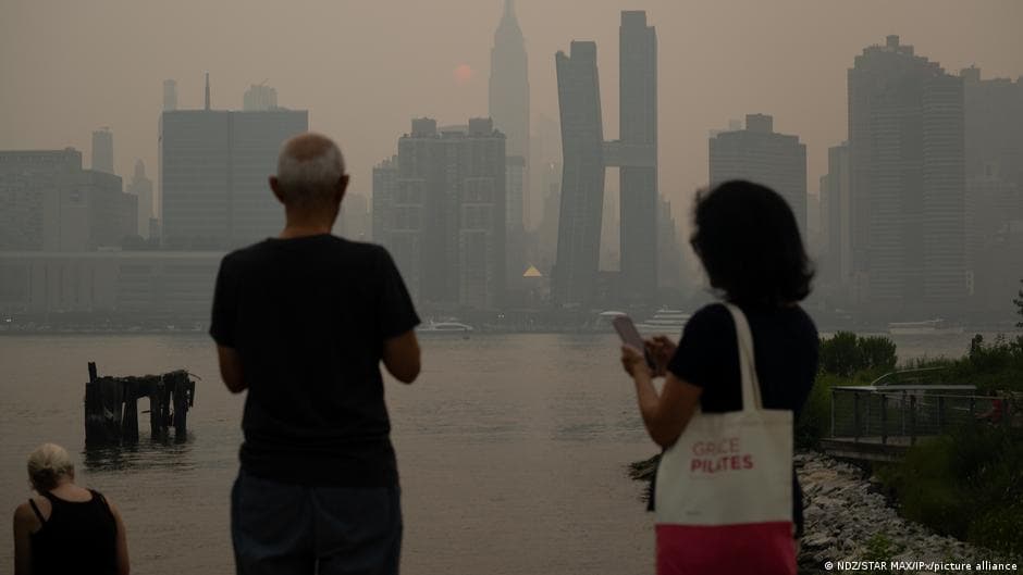 Major US Cities Issue Air Quality Warnings Amid Canadian Wildfire Smoke