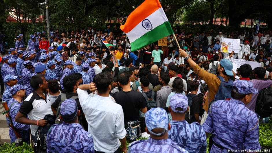 Protest March to Parliament Organized by India's Cockroach Janta Party Faces Police Denial