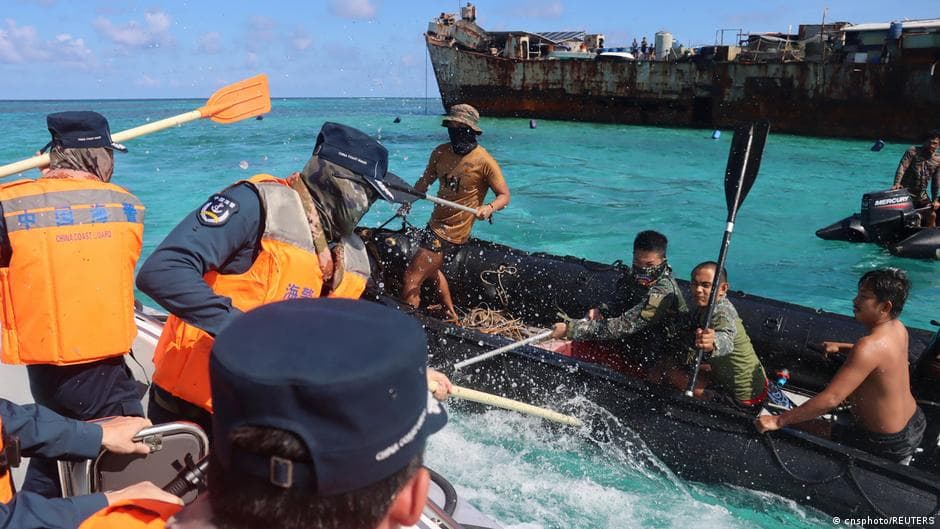 China and Philippines Engage in Naval Dispute in South China Sea Before ASEAN Summit